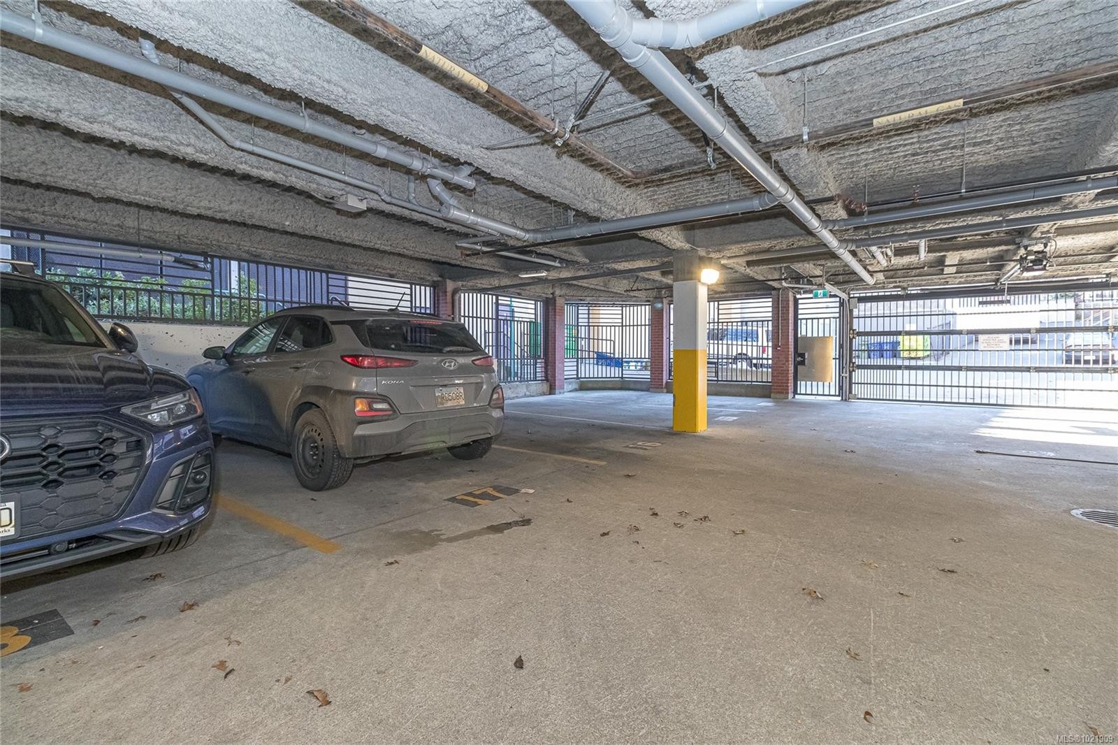 316-595 Pandora Ave, Victoria, BC - Indoor Photo Showing Garage