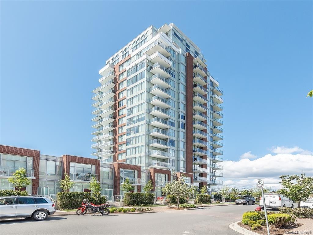 804-60 Saghalie Rd, Victoria, BC - Outdoor With Balcony With Facade