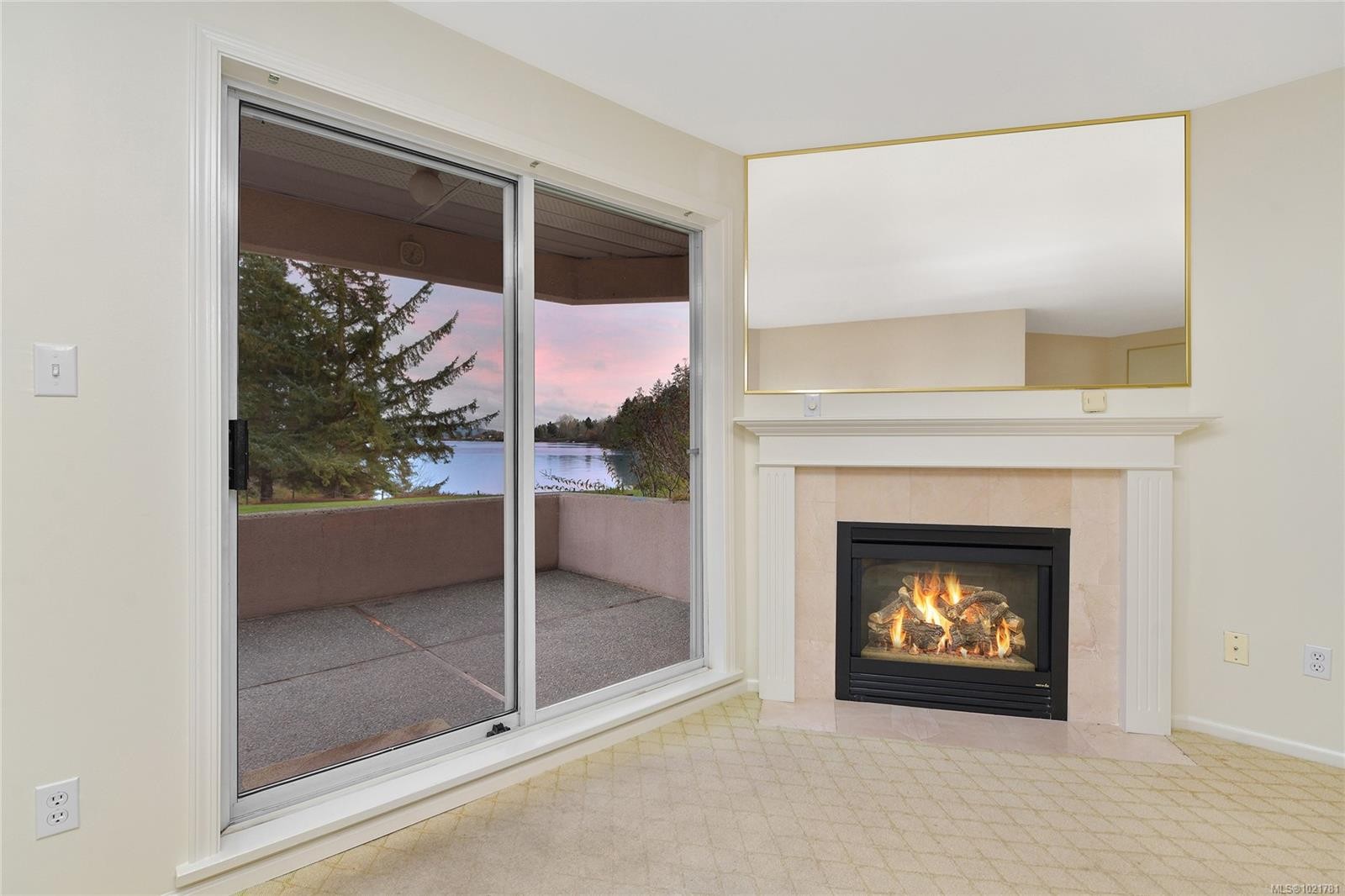 1131-2600 Ferguson Rd, Central Saanich, BC - Indoor Photo Showing Living Room With Fireplace