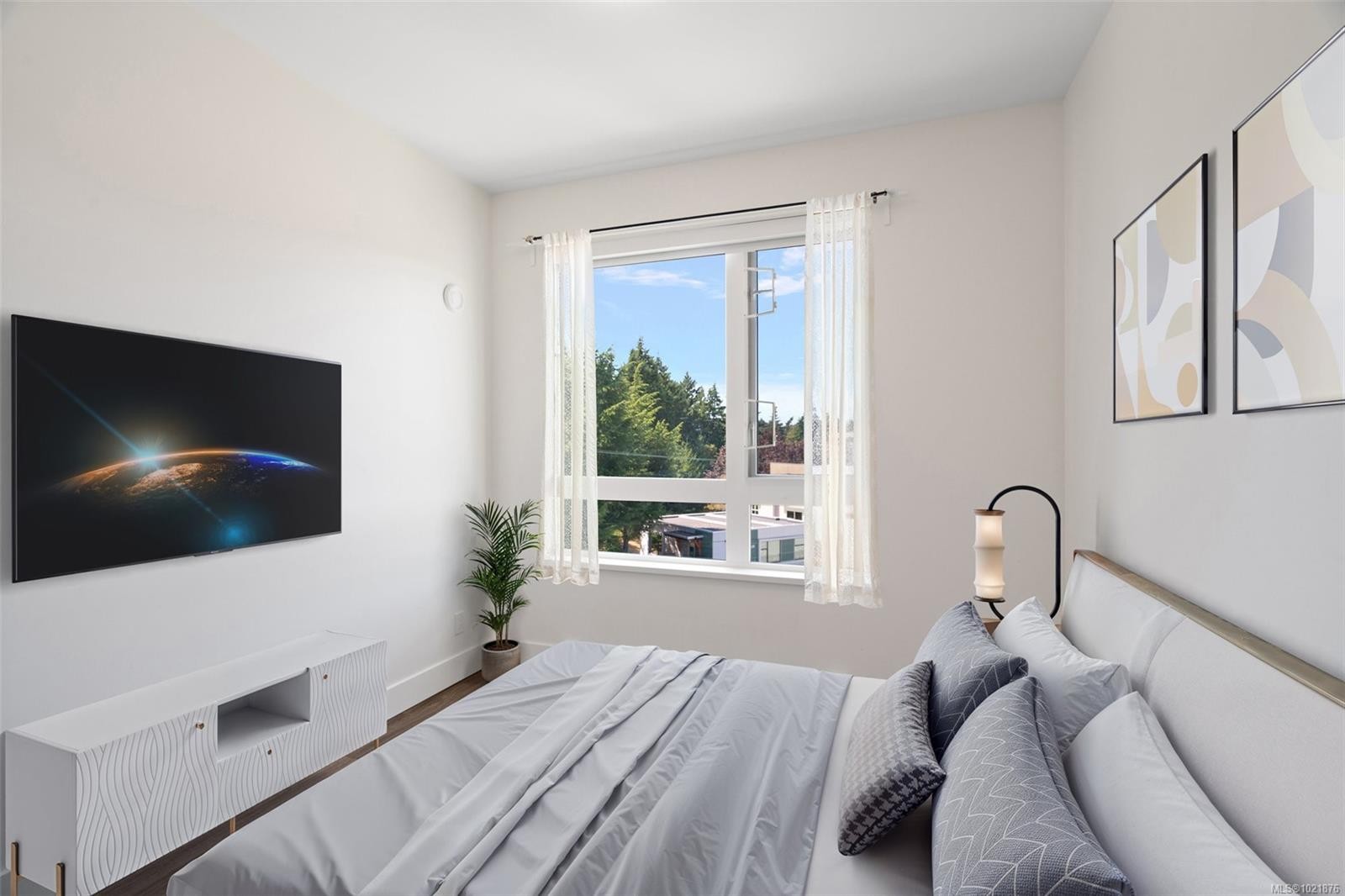 418-960 Reunion Ave, Langford, BC - Indoor Photo Showing Bedroom