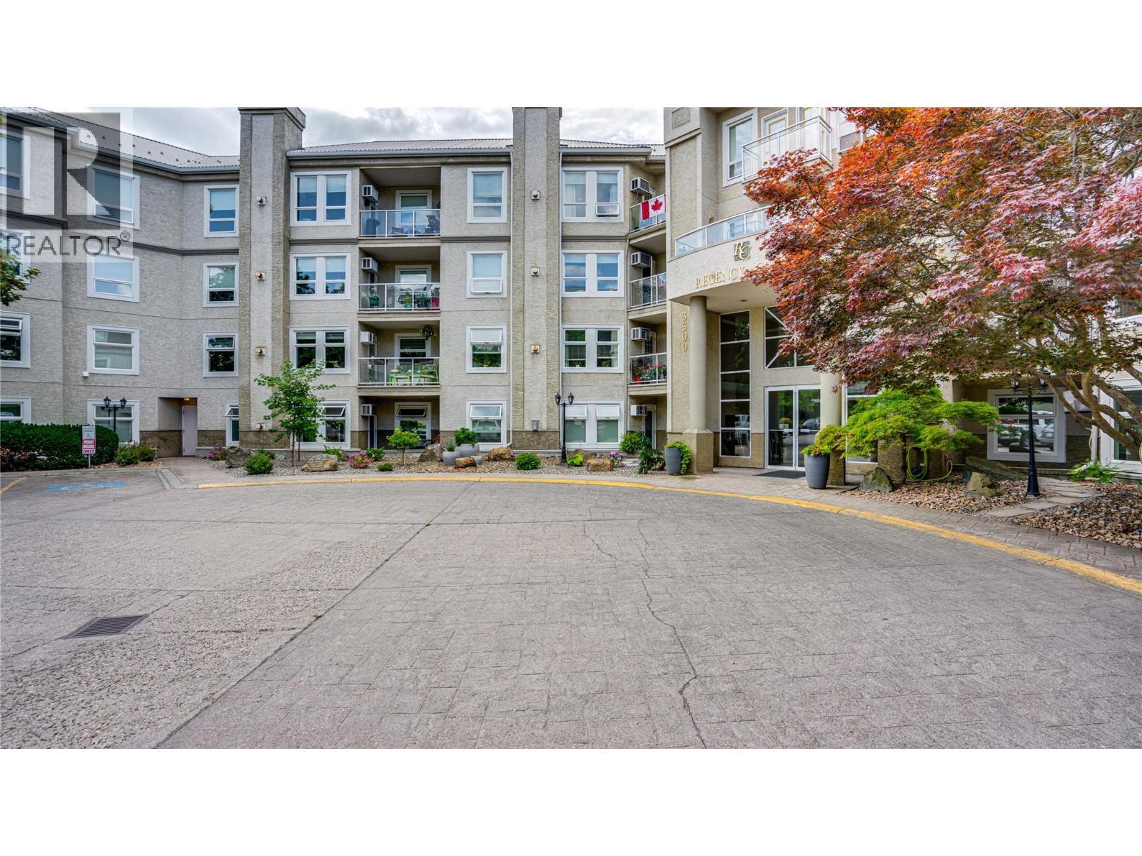 3300 Centennial Drive Unit# 316, Vernon, BC - Outdoor With Balcony With Facade