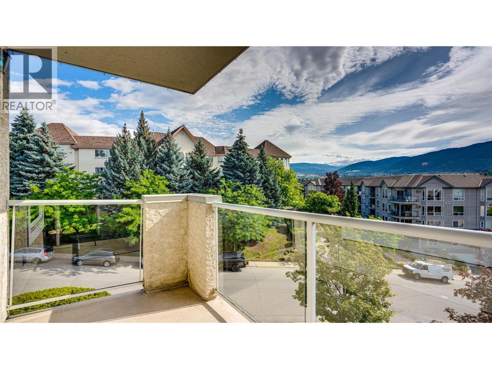 3300 Centennial Drive Unit# 316, Vernon, BC - Outdoor With Balcony With View