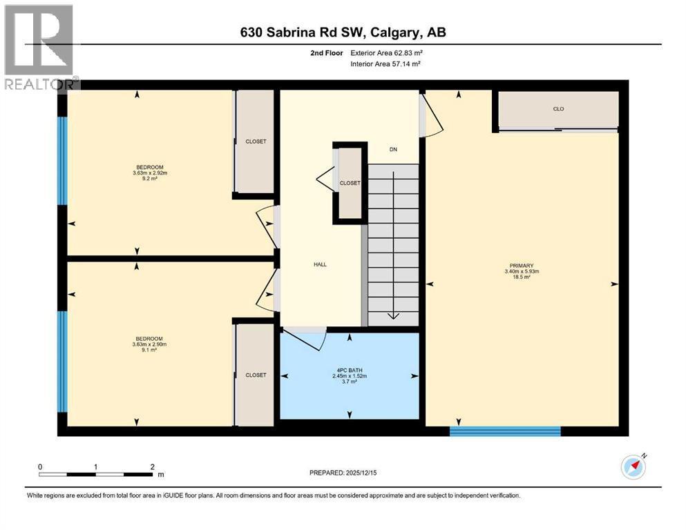 2nd Floor Plan - 86, 630 Sabrina Road Sw, Calgary, AB - Other