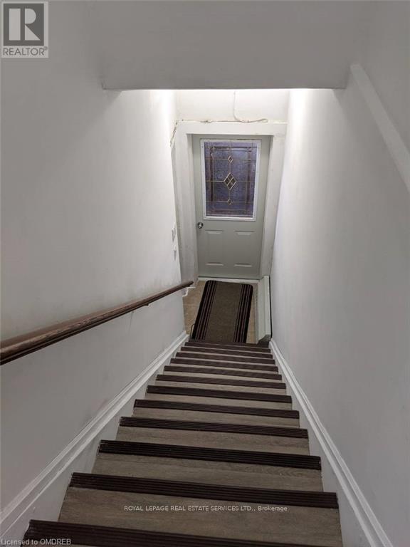 Private entrance -stairs to Apartment - Second Floor - 385 Kerr Street, Oakville, ON - Indoor Photo Showing Other Room