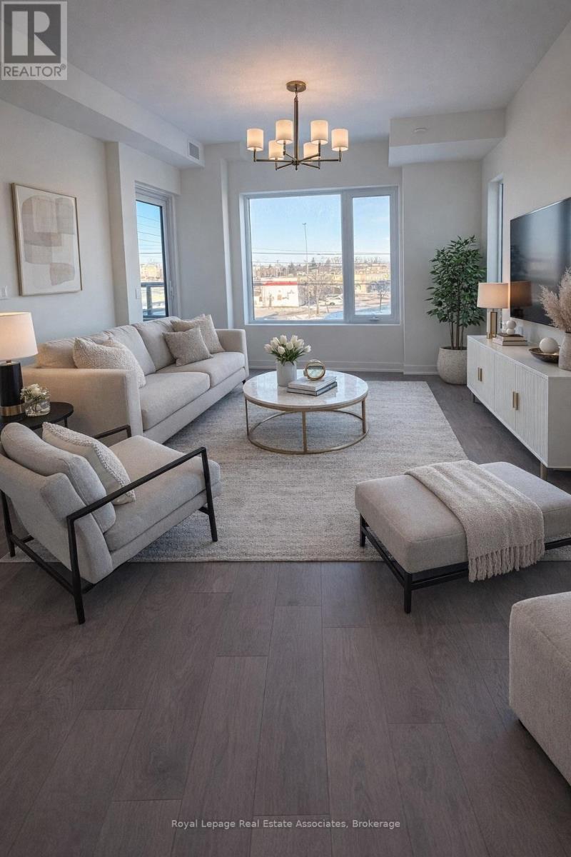 203 - 8020 Derry Road, Milton, ON - Indoor Photo Showing Living Room