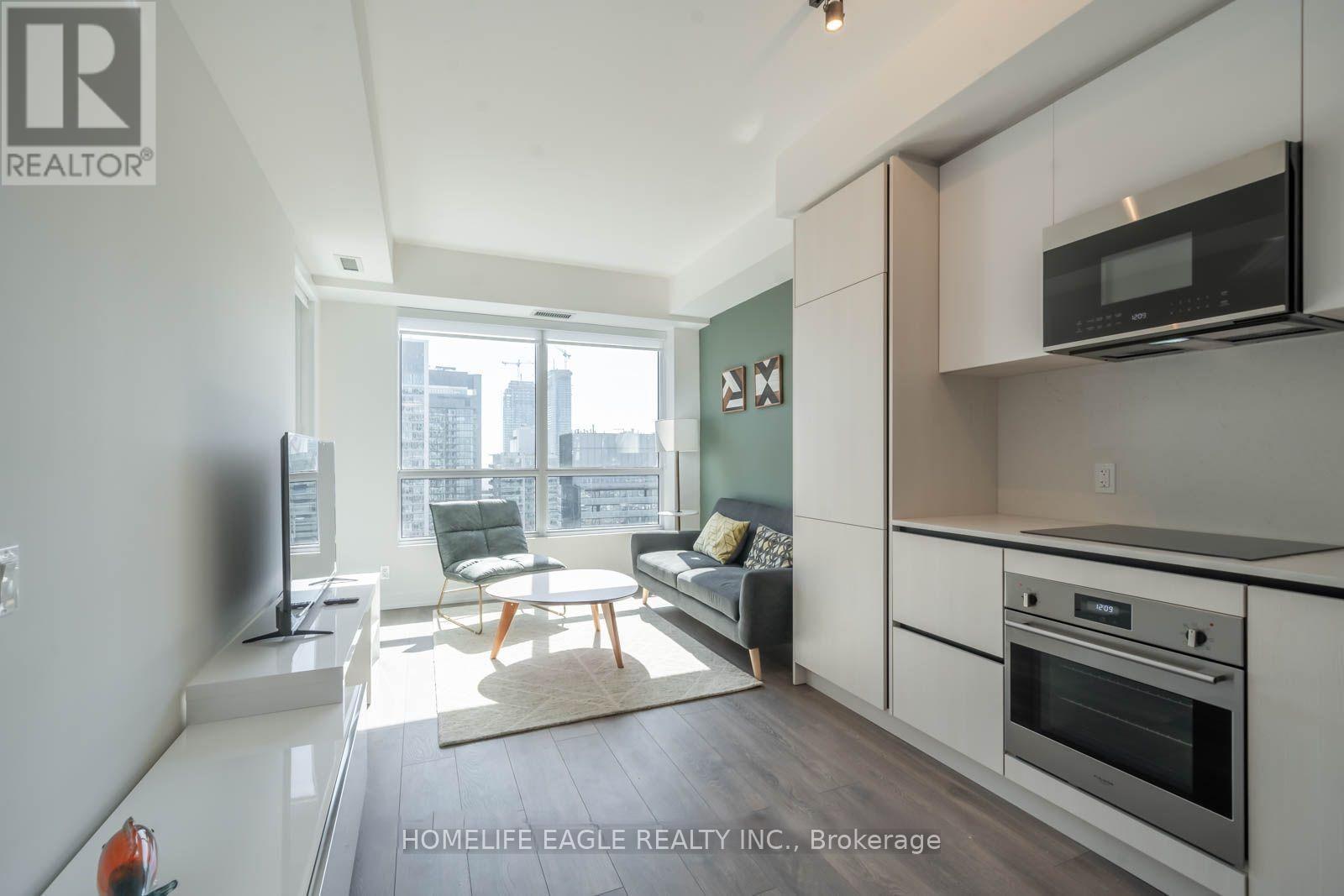 3807 - 108 Peter Street, Toronto, ON - Indoor Photo Showing Kitchen