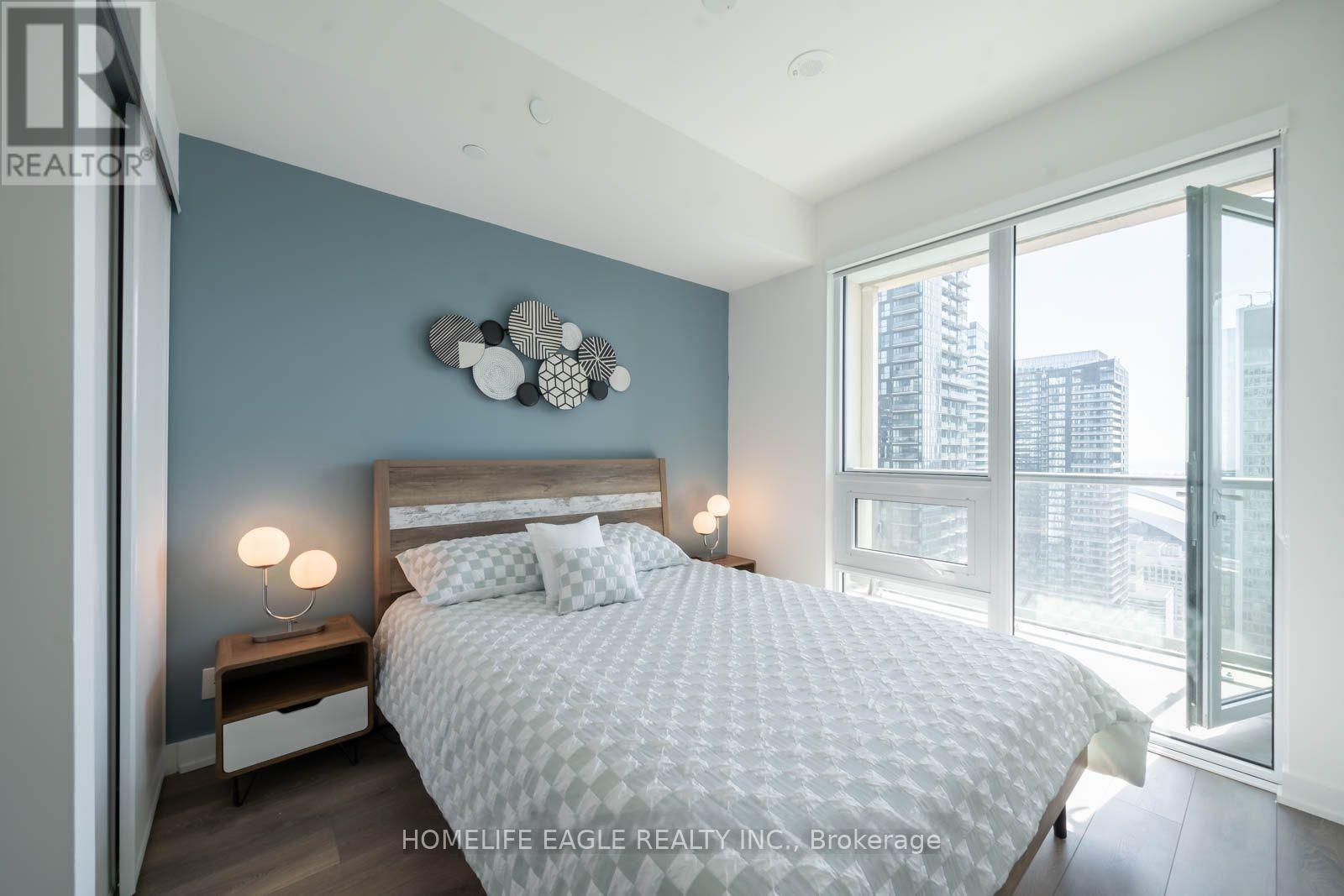 3807 - 108 Peter Street, Toronto, ON - Indoor Photo Showing Bedroom