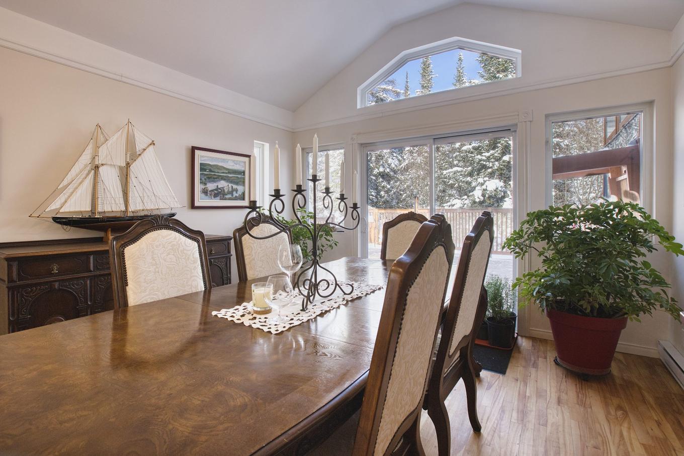 Salle à manger - 511 Rue Des Sous-Bois, Sainte-Agathe-Des-Monts, QC - Indoor Photo Showing Dining Room