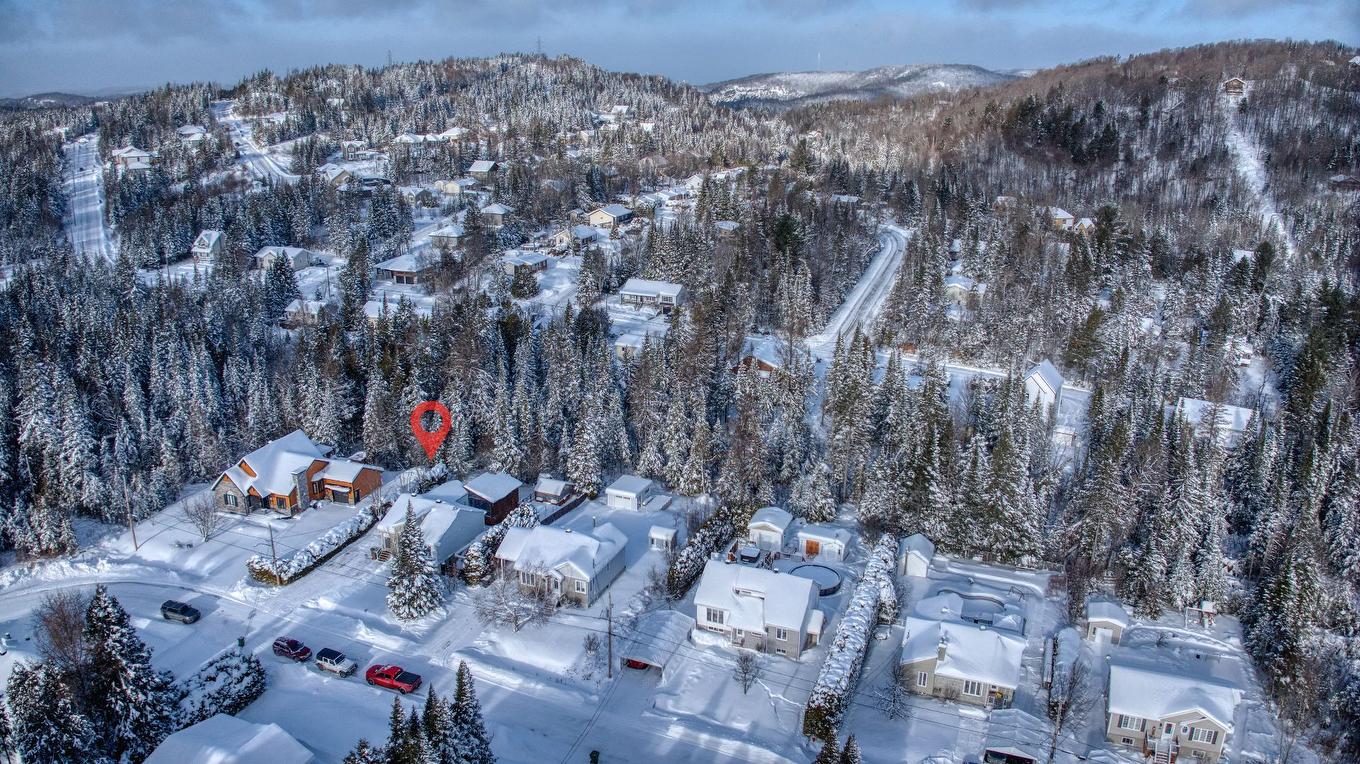 Photo aérienne - 511 Rue Des Sous-Bois, Sainte-Agathe-Des-Monts, QC - Outdoor With View