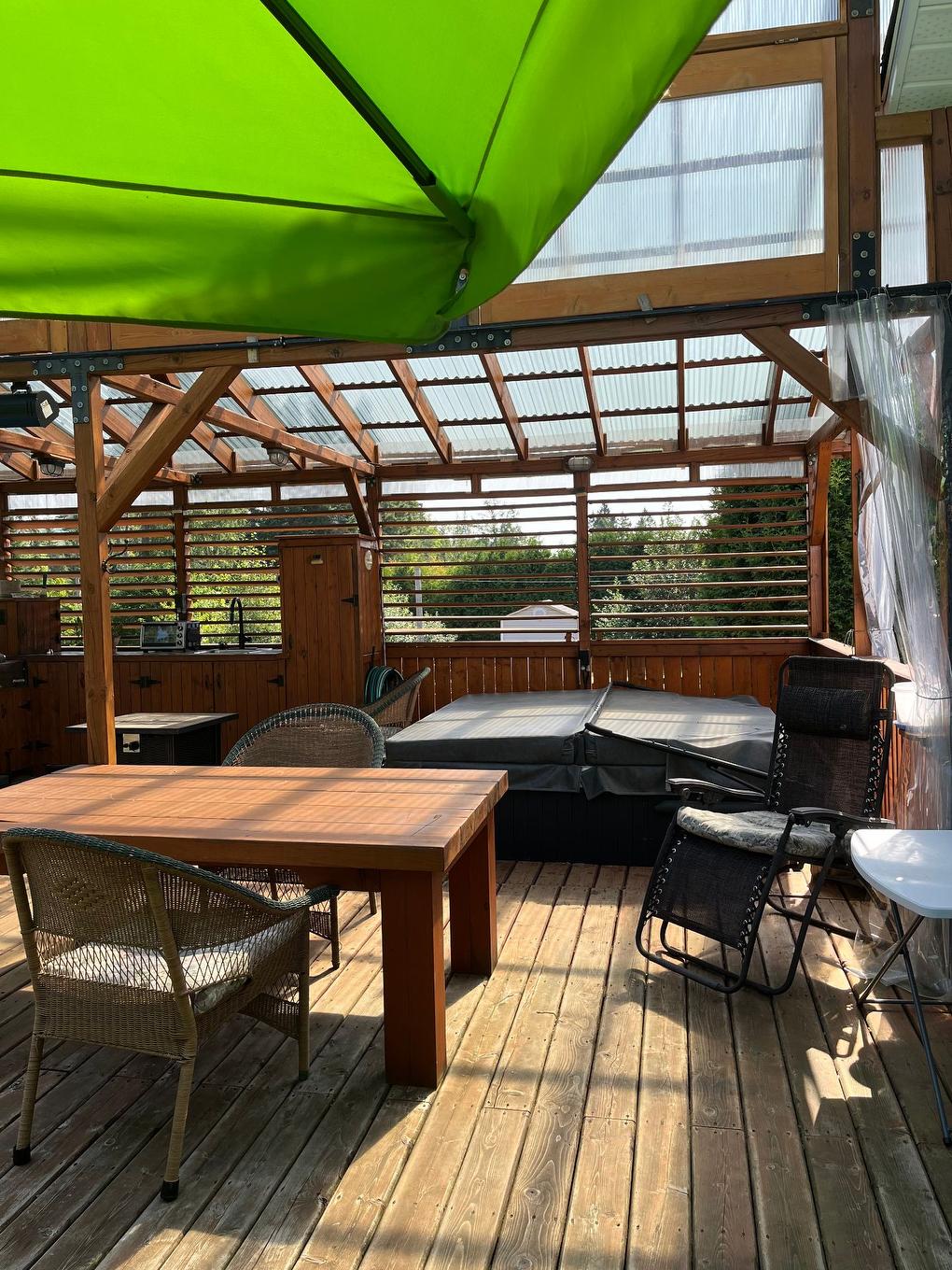 Véranda - 511 Rue Des Sous-Bois, Sainte-Agathe-Des-Monts, QC - Outdoor With Deck Patio Veranda With Exterior