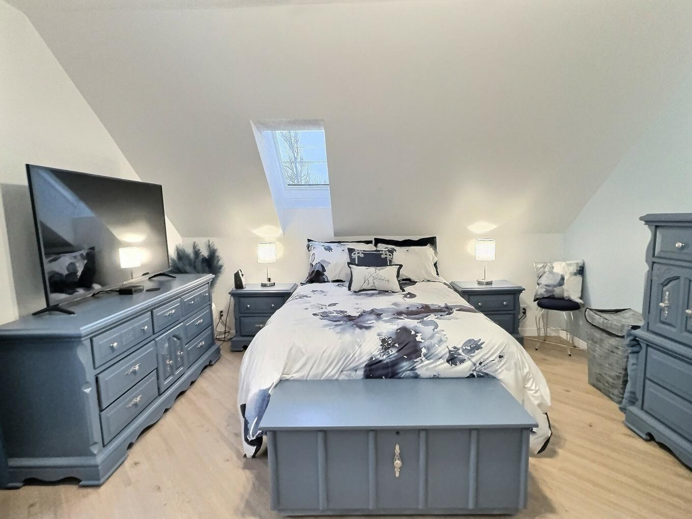 Bedroom - 22 Rue St-Isidore O., Laverlochère-Angliers, QC - Indoor Photo Showing Bedroom