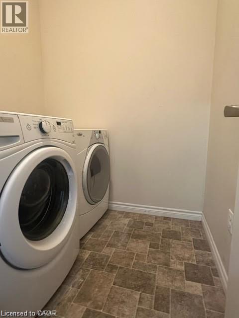 25 Kendell Lane Unit# Upper, Ingersoll, ON - Indoor Photo Showing Laundry Room