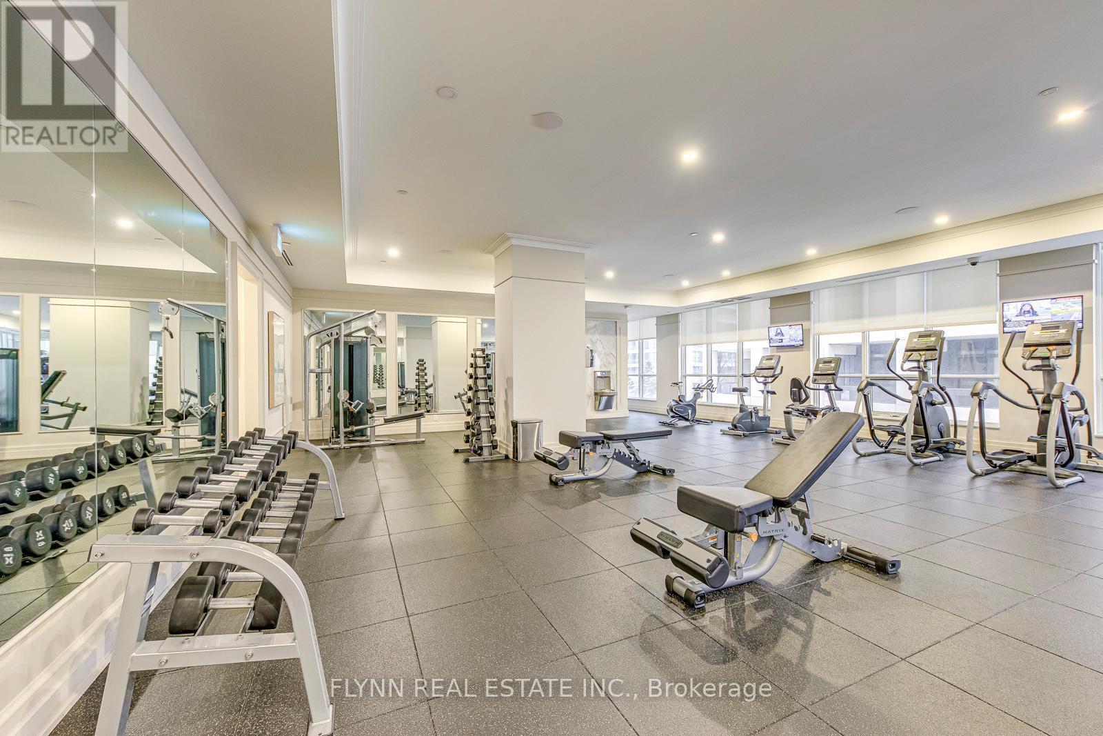 2001 - 36 Elm Drive W, Mississauga, ON - Indoor Photo Showing Gym Room