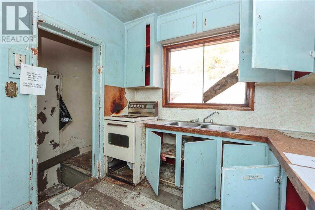 485 Lorne Street, Sudbury, ON - Indoor Photo Showing Kitchen With Double Sink