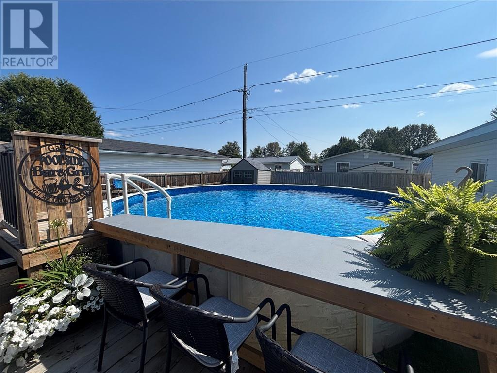 108 Armand Crescent, Chelmsford, ON - Outdoor With Above Ground Pool