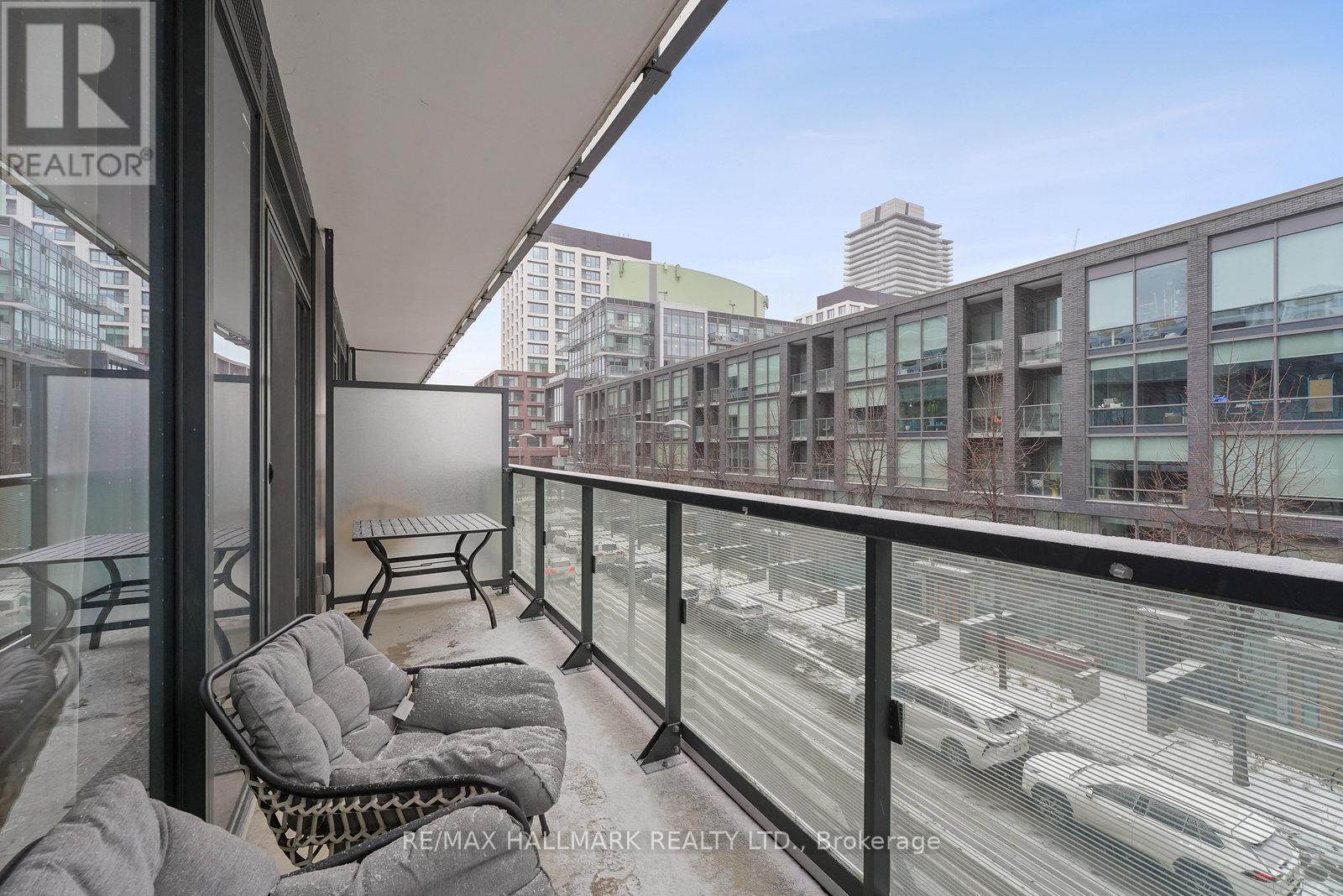 N362 - 35 Rolling Mills Road, Toronto, ON - Outdoor With Balcony