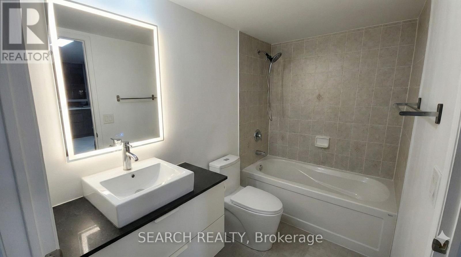 Second Bedroom Washroom - 1706 - 35 Hollywood Avenue, Toronto, ON - Indoor Photo Showing Bathroom