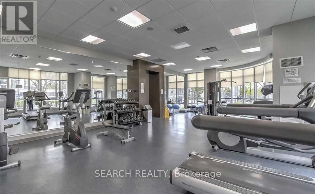 1706 - 35 Hollywood Avenue, Toronto, ON - Indoor Photo Showing Gym Room