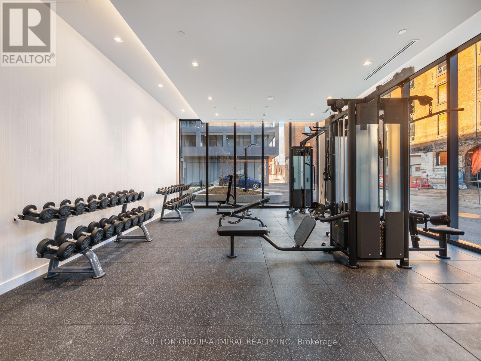 606 - 9 Tecumseth Street, Toronto, ON - Indoor Photo Showing Gym Room