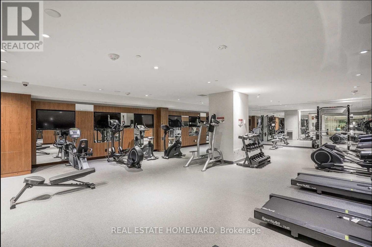 1704 - 8 Mercer Street, Toronto, ON - Indoor Photo Showing Gym Room