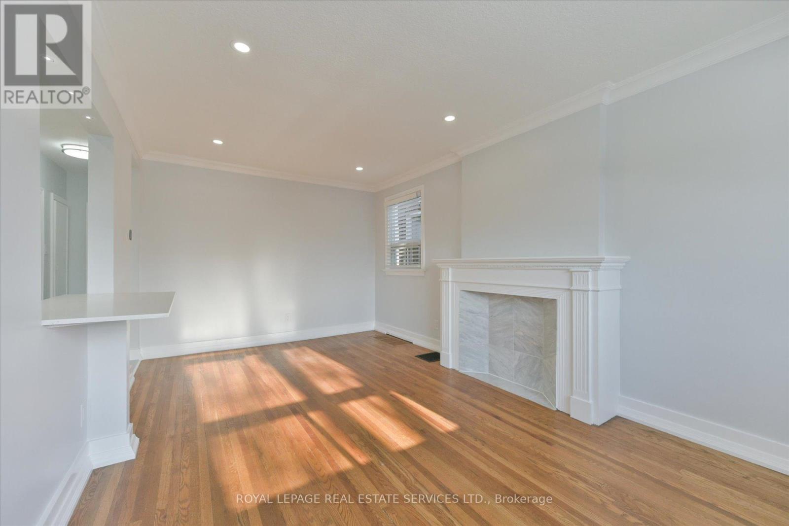 8 Pritchard Avenue, Toronto, ON - Indoor Photo Showing Other Room With Fireplace