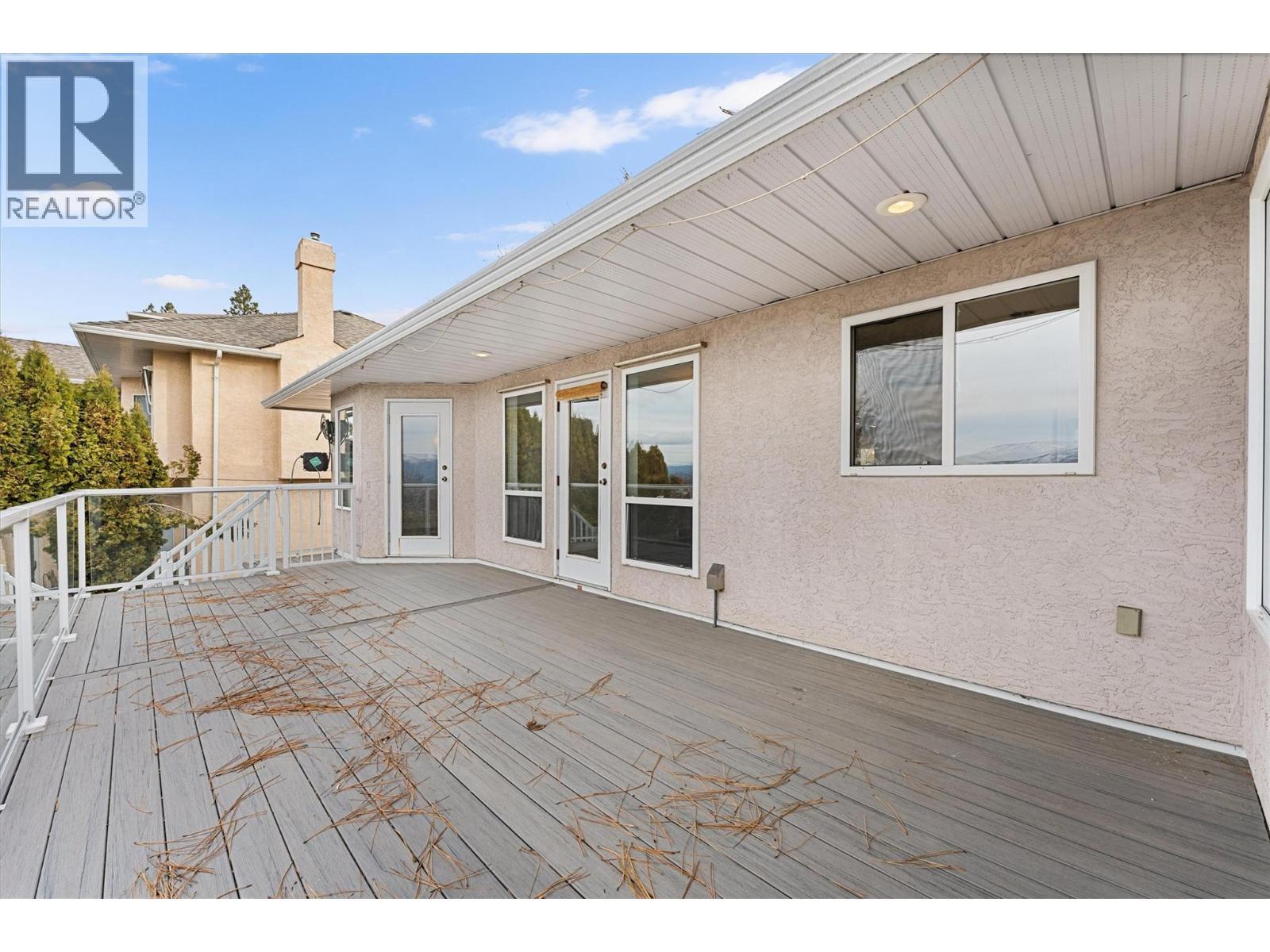 1180 Ray Road, Kelowna, BC - Outdoor With Deck Patio Veranda With Exterior