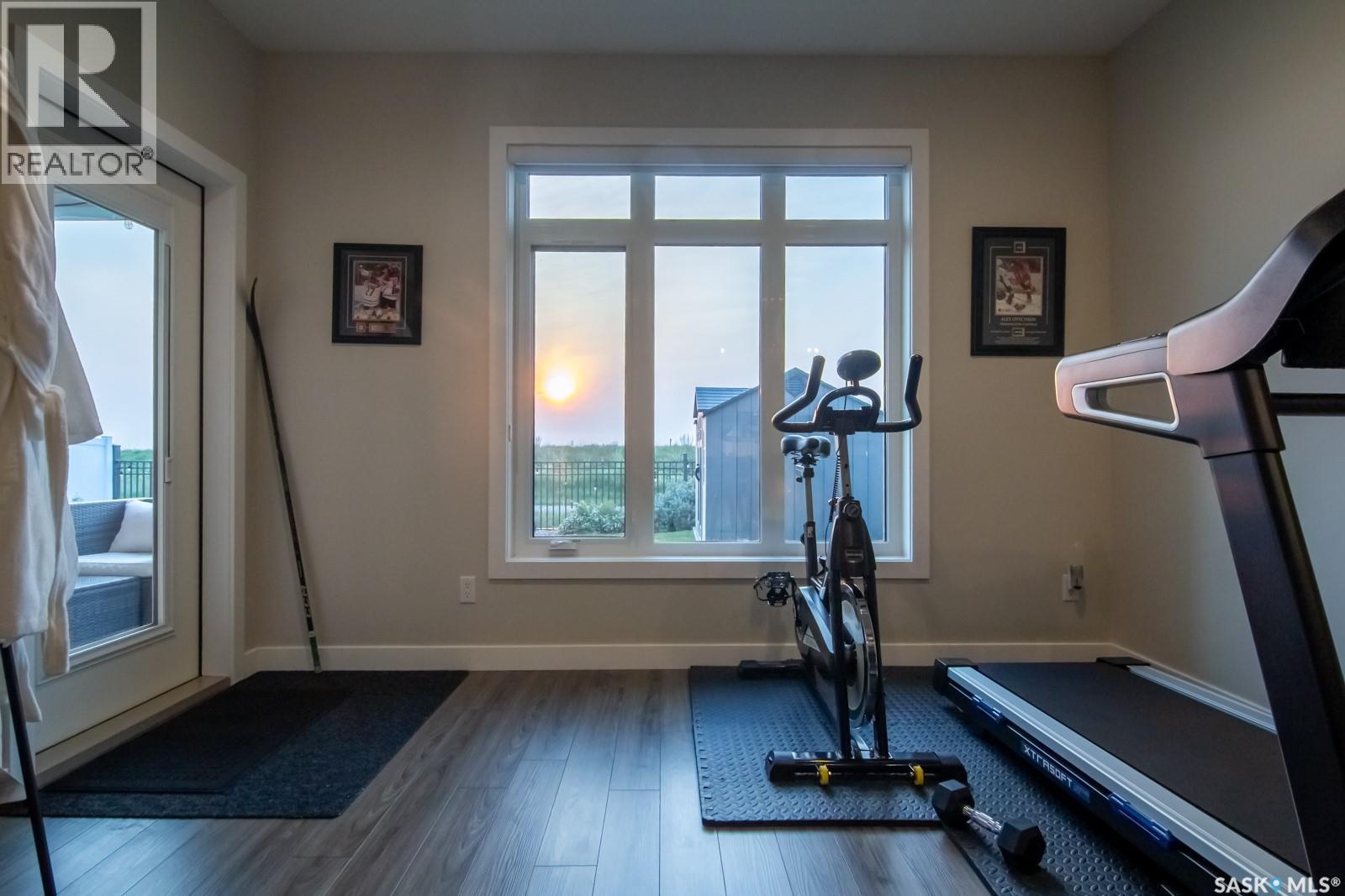 635 Kenaschuk Crescent, Saskatoon, SK - Indoor Photo Showing Gym Room