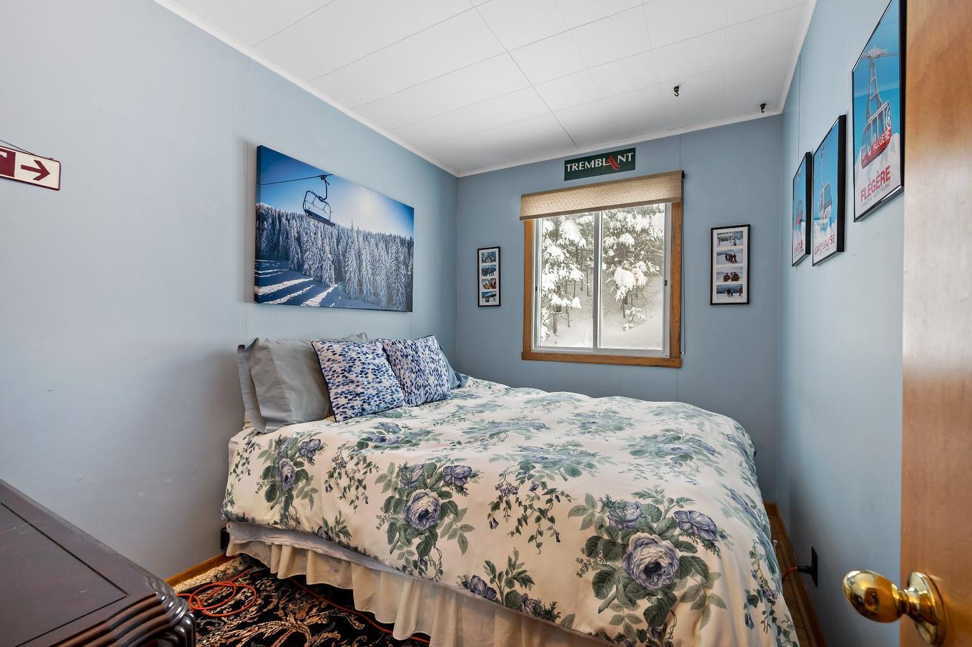Bedroom - 202 Ch. Brunette, Lac-Supérieur, QC - Indoor Photo Showing Bedroom