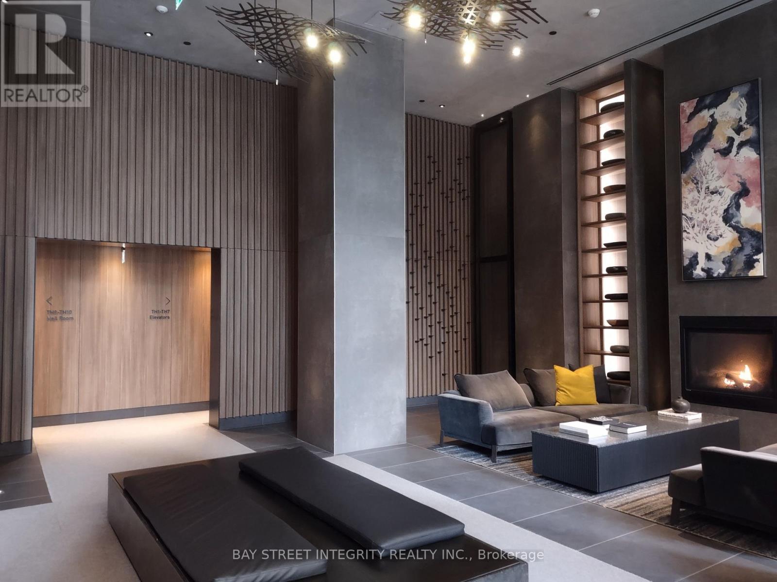 2009 - 55 Charles Street E, Toronto, ON - Indoor With Fireplace