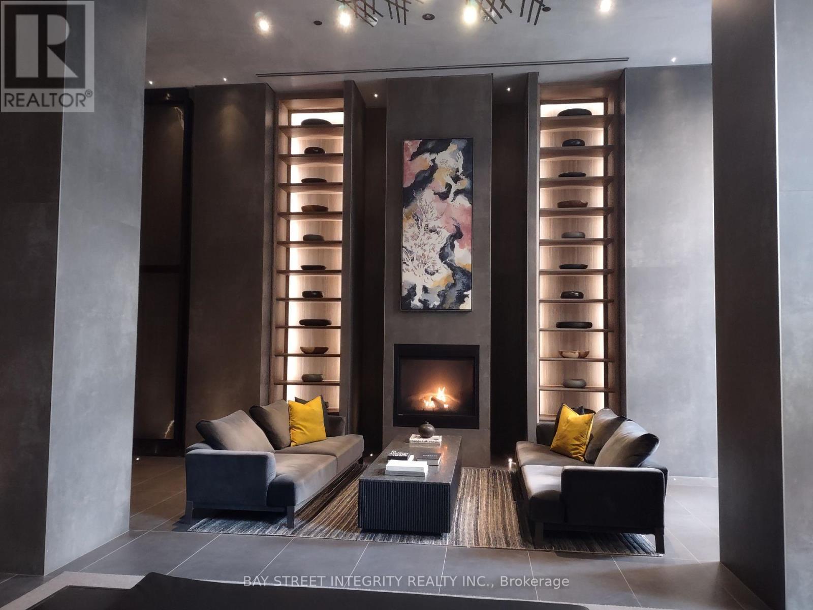 2009 - 55 Charles Street E, Toronto, ON - Indoor Photo Showing Other Room With Fireplace