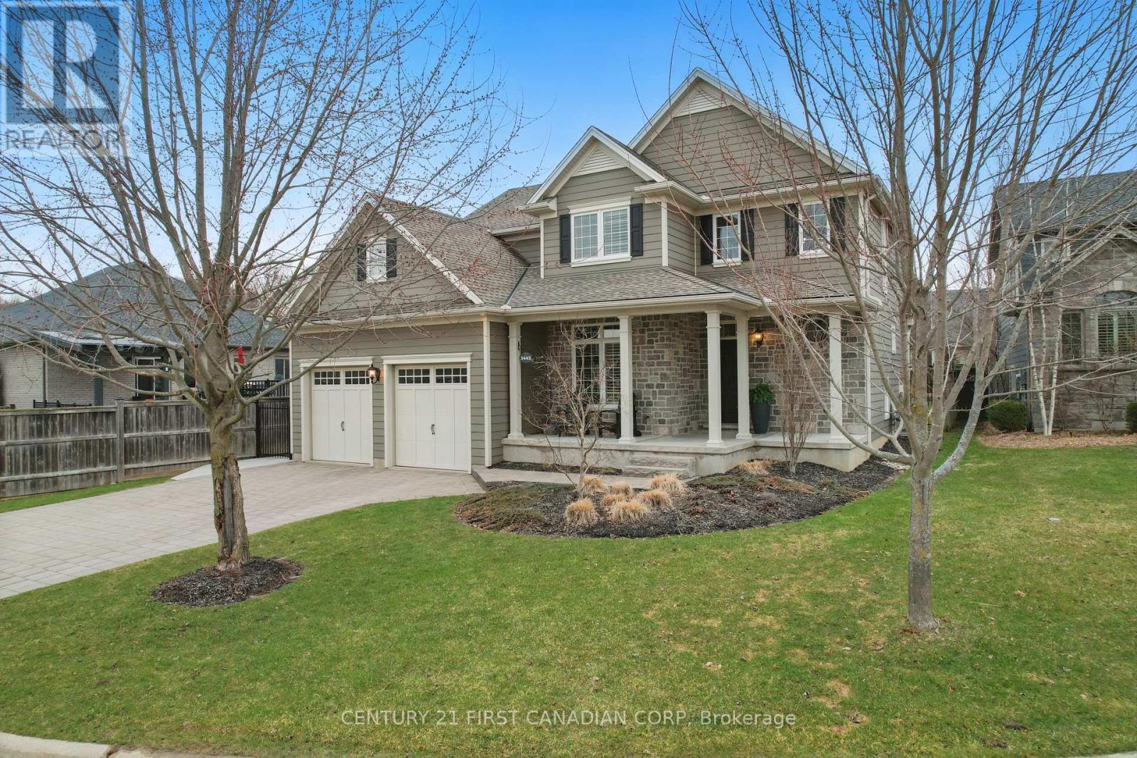 3442 Settlement Place, London South (South V), ON - Outdoor With Deck Patio Veranda With Facade