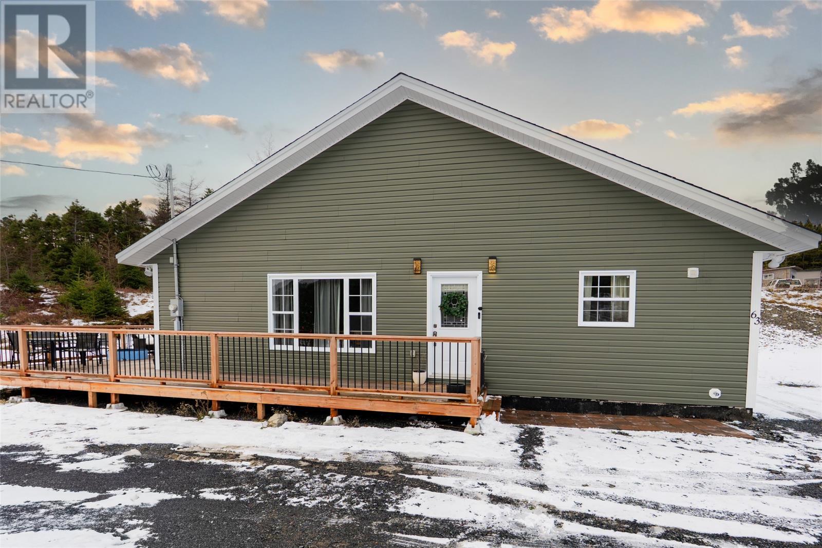63 Marsh Road, Bay Bulls, NL - Outdoor With Deck Patio Veranda
