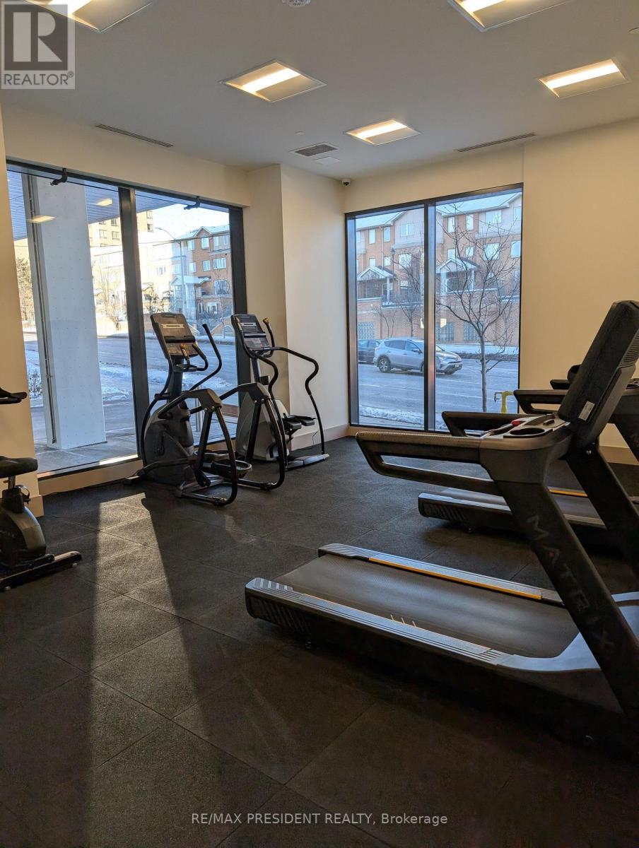 1207 - 1350 Ellesmere Road, Toronto, ON - Indoor Photo Showing Gym Room