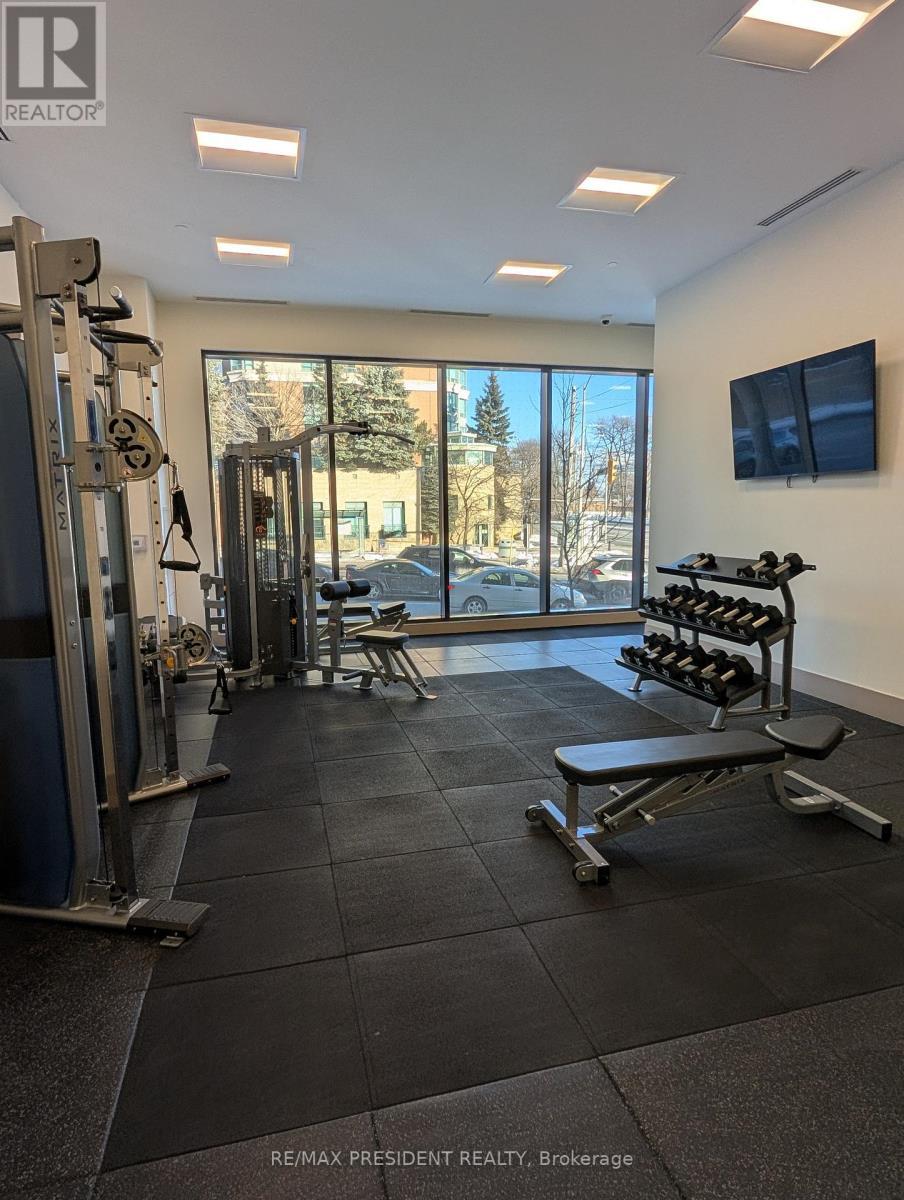 1207 - 1350 Ellesmere Road, Toronto, ON - Indoor Photo Showing Gym Room