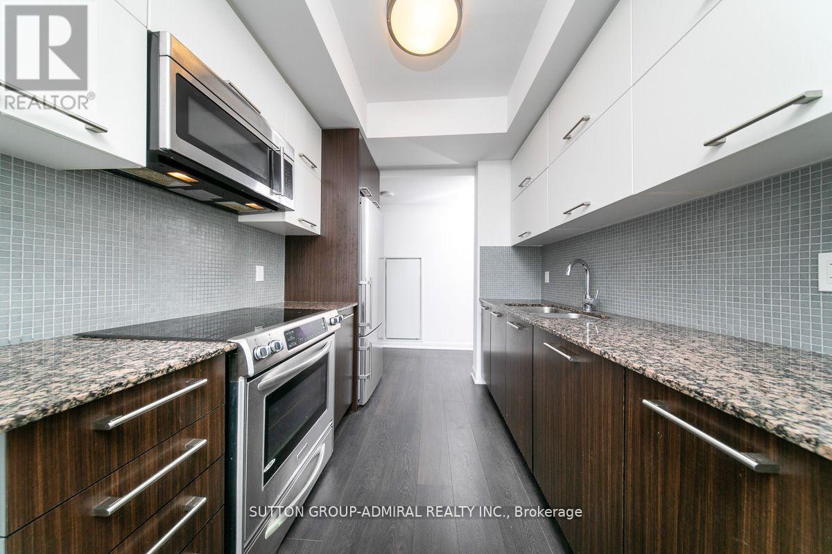 3703 - 5162 Yonge Street, Toronto, ON - Indoor Photo Showing Kitchen With Upgraded Kitchen
