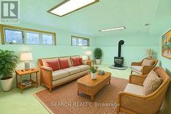 Spacious basement living & family room -