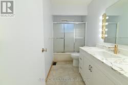 Main floor shared/common washroom and Bath tub -