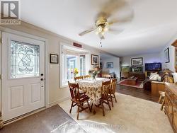 breakfast area open to living room -