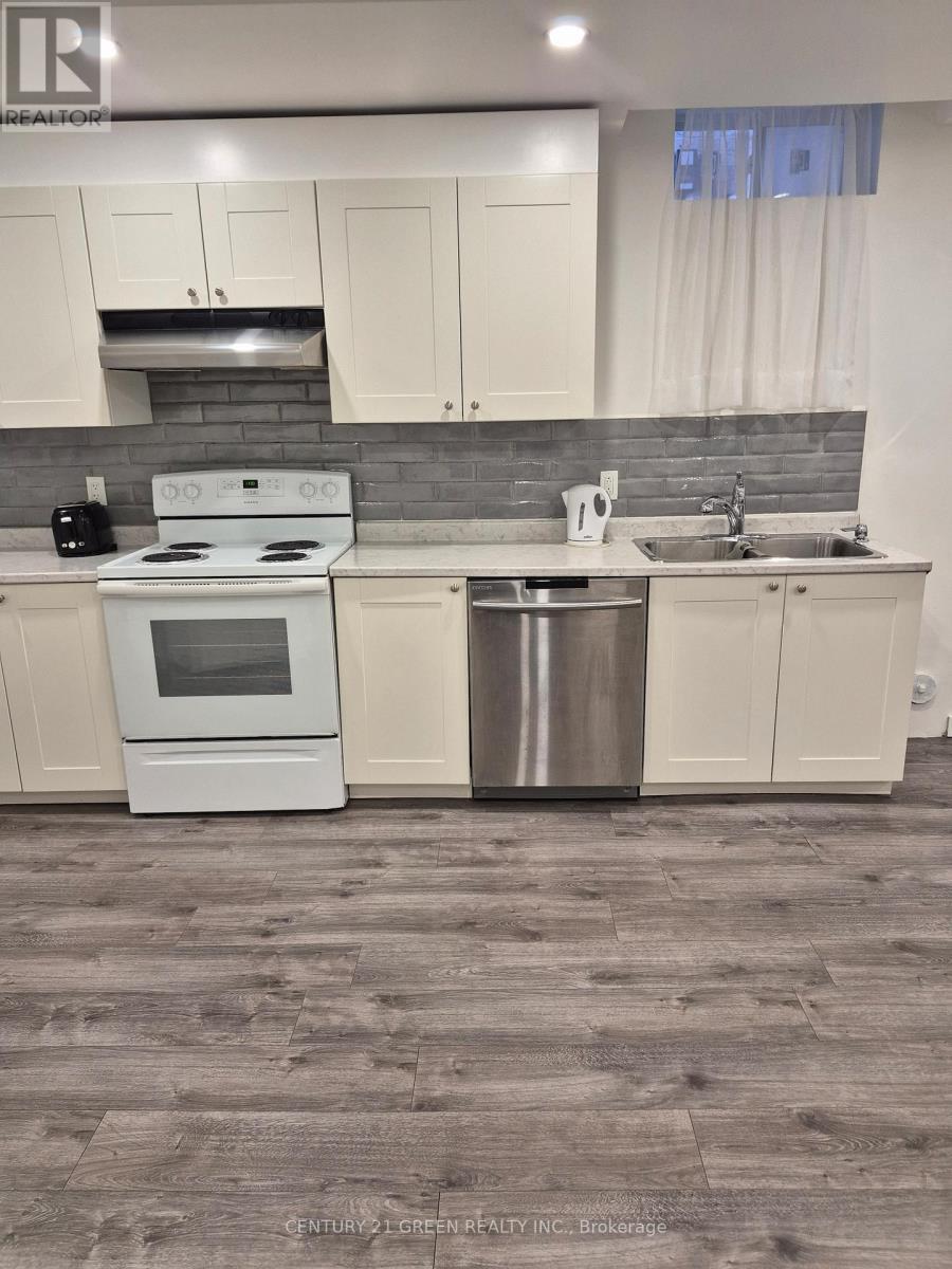 Lower - 221 Gardenbrooke Trail, Brampton, ON - Indoor Photo Showing Kitchen With Double Sink