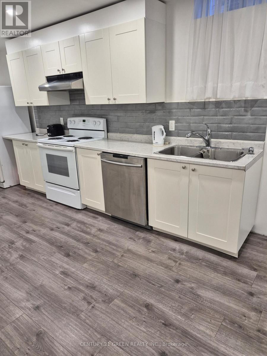 Lower - 221 Gardenbrooke Trail, Brampton, ON - Indoor Photo Showing Kitchen With Double Sink