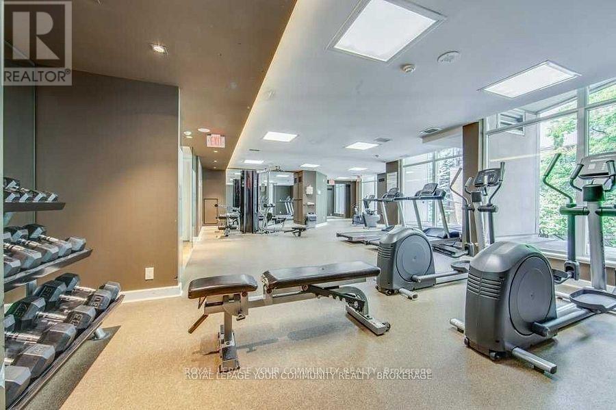 1101 - 8 Scollard Street, Toronto, ON - Indoor Photo Showing Gym Room