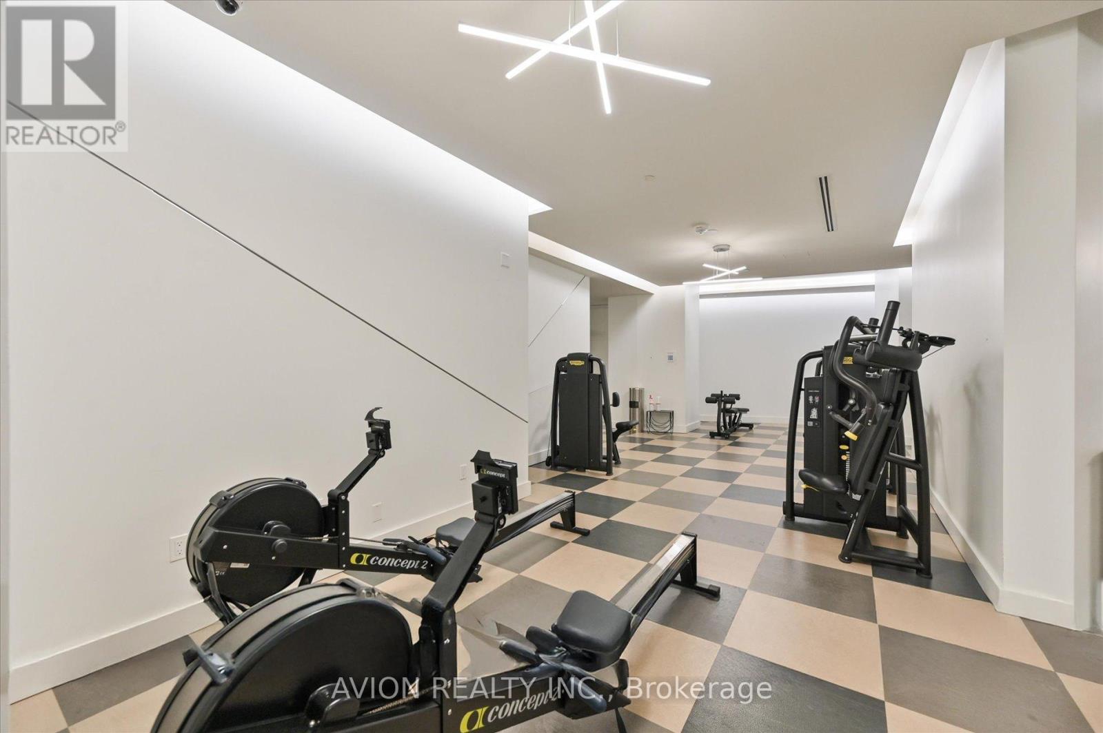 402 - 50 Ordnance Street, Toronto, ON - Indoor Photo Showing Gym Room