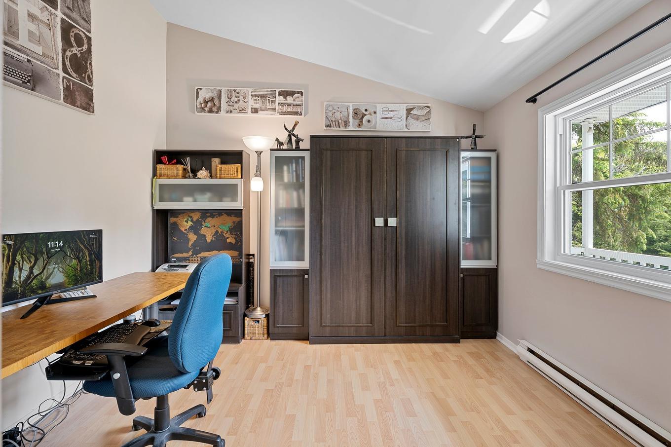 Office - 628 Ch. Réjean, Sainte-Agathe-Des-Monts, QC - Indoor Photo Showing Office