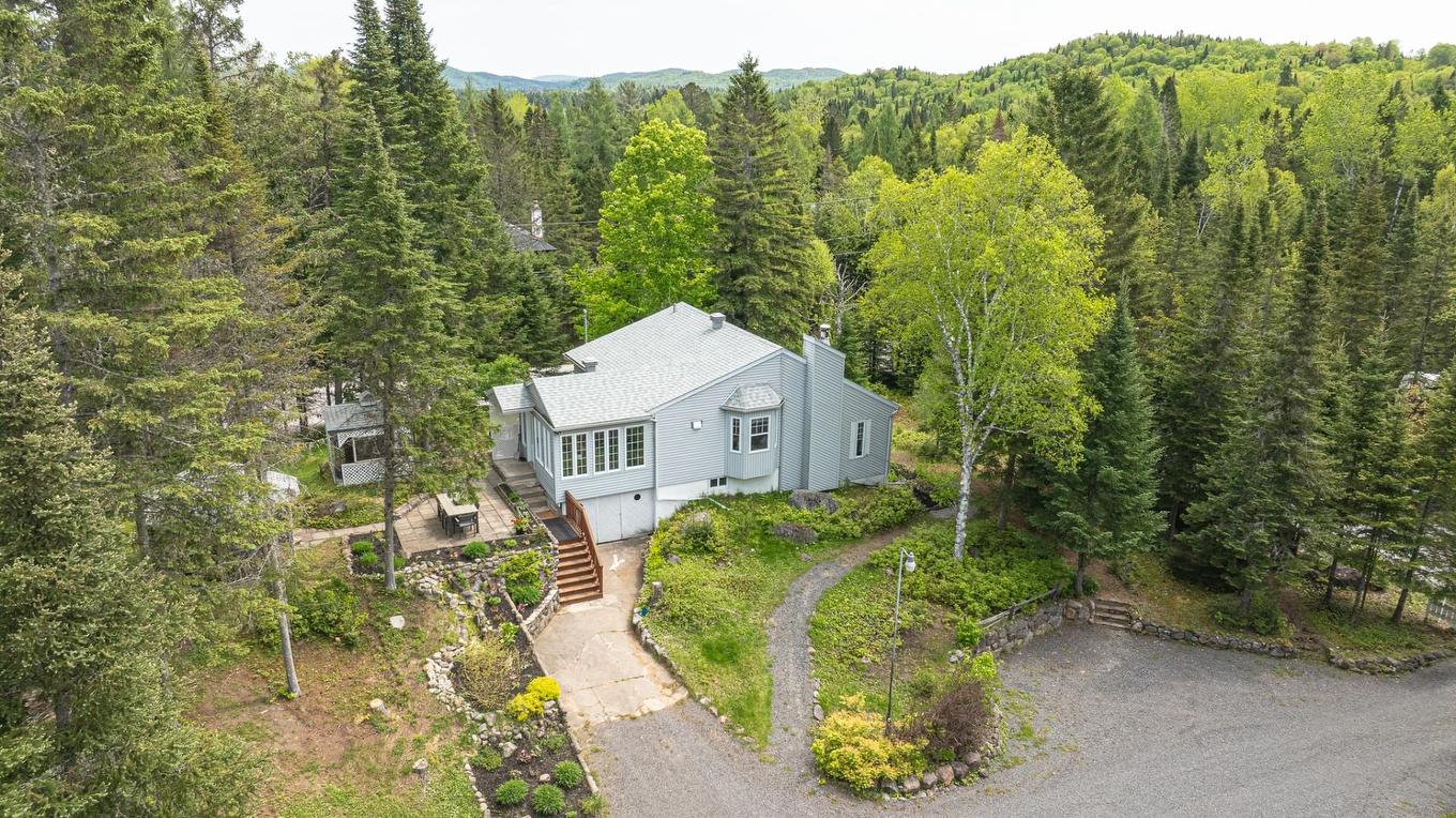 Aerial photo - 628 Ch. Réjean, Sainte-Agathe-Des-Monts, QC - Outdoor With View
