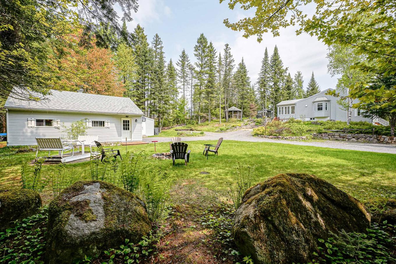 Backyard - 628 Ch. Réjean, Sainte-Agathe-Des-Monts, QC - Outdoor