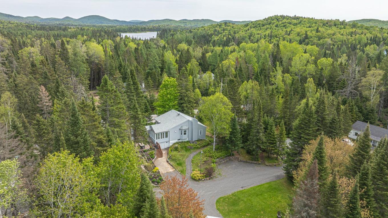 Aerial photo - 628 Ch. Réjean, Sainte-Agathe-Des-Monts, QC - Outdoor With View
