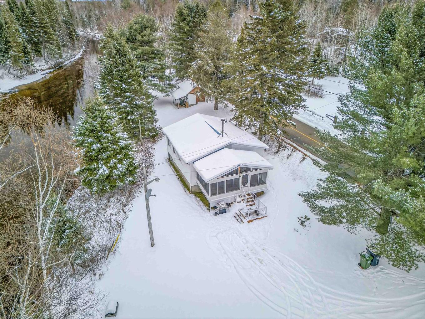 Photo aérienne - 4346 Ch. Du Rapide, Rivière-Rouge, QC - Outdoor With View