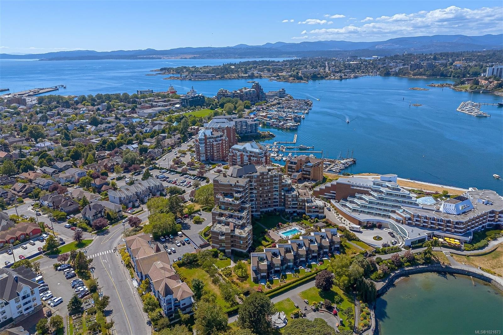 107-225 Belleville St, Victoria, BC - Outdoor With Body Of Water With View
