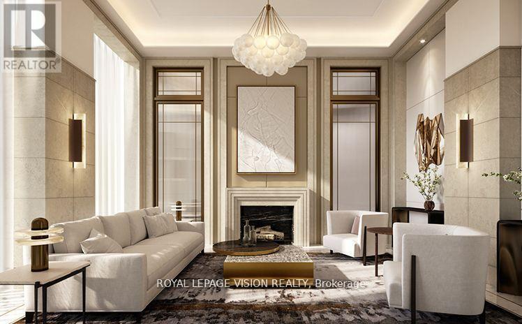 215 - 505 Glencairn Avenue, Toronto, ON - Indoor Photo Showing Other Room With Fireplace