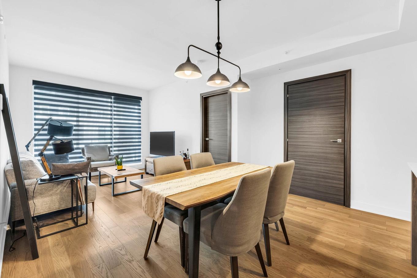 Dining room - 827A-1400 Rue Ottawa, Montréal (Le Sud-Ouest), QC - Indoor Photo Showing Dining Room